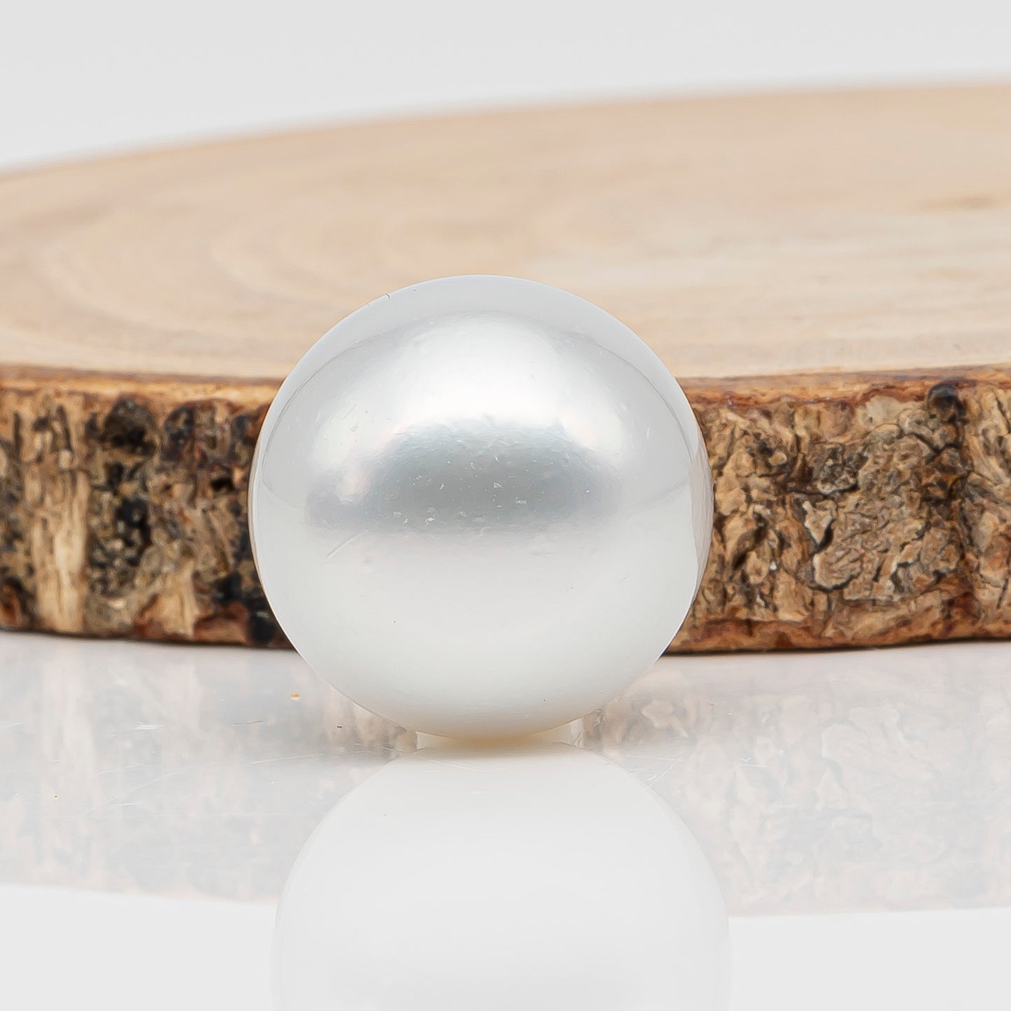 17.2mm Australian White South Sea Pearl, Round Undrilled Loose Pearl, High Luster, Rare Large Size, Jewelry Making, SKU # 3353WS