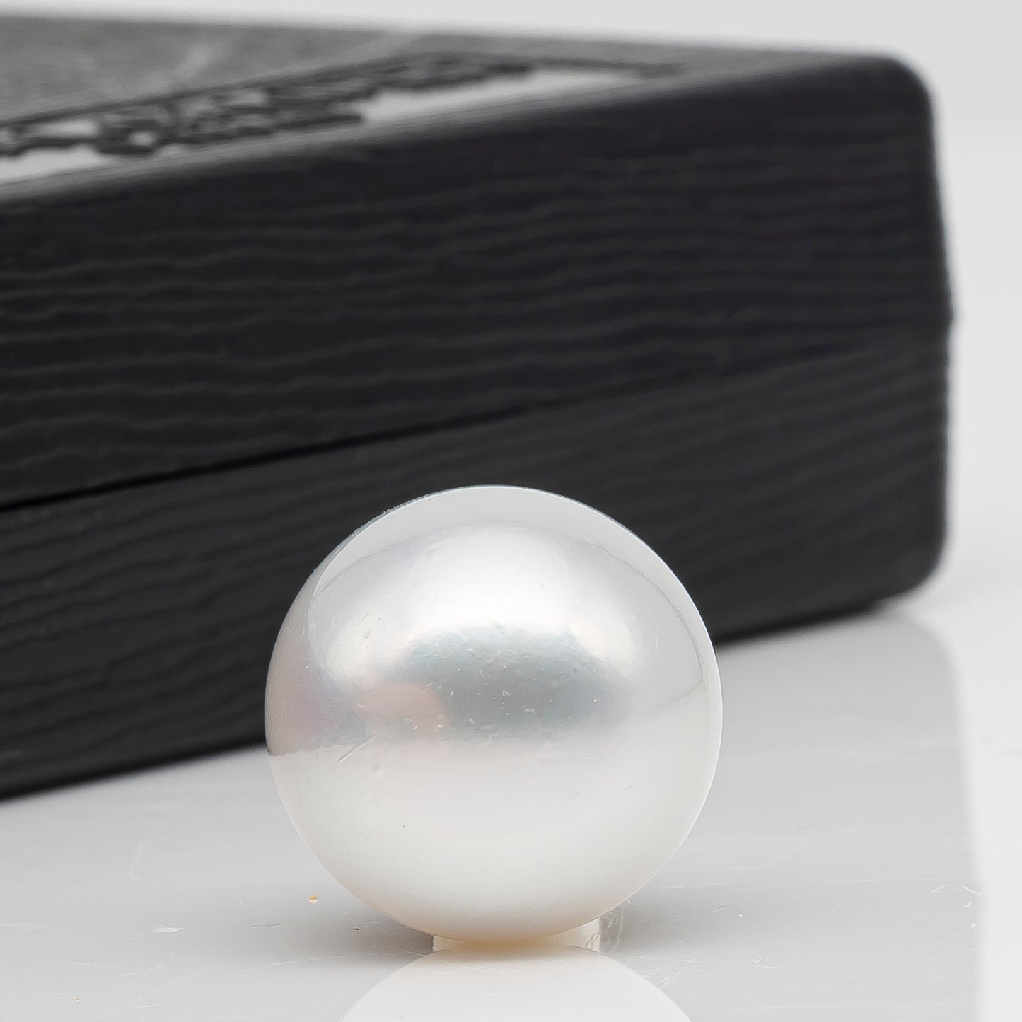 17.2mm Australian White South Sea Pearl, Round Undrilled Loose Pearl, High Luster, Rare Large Size, Jewelry Making, SKU # 3353WS
