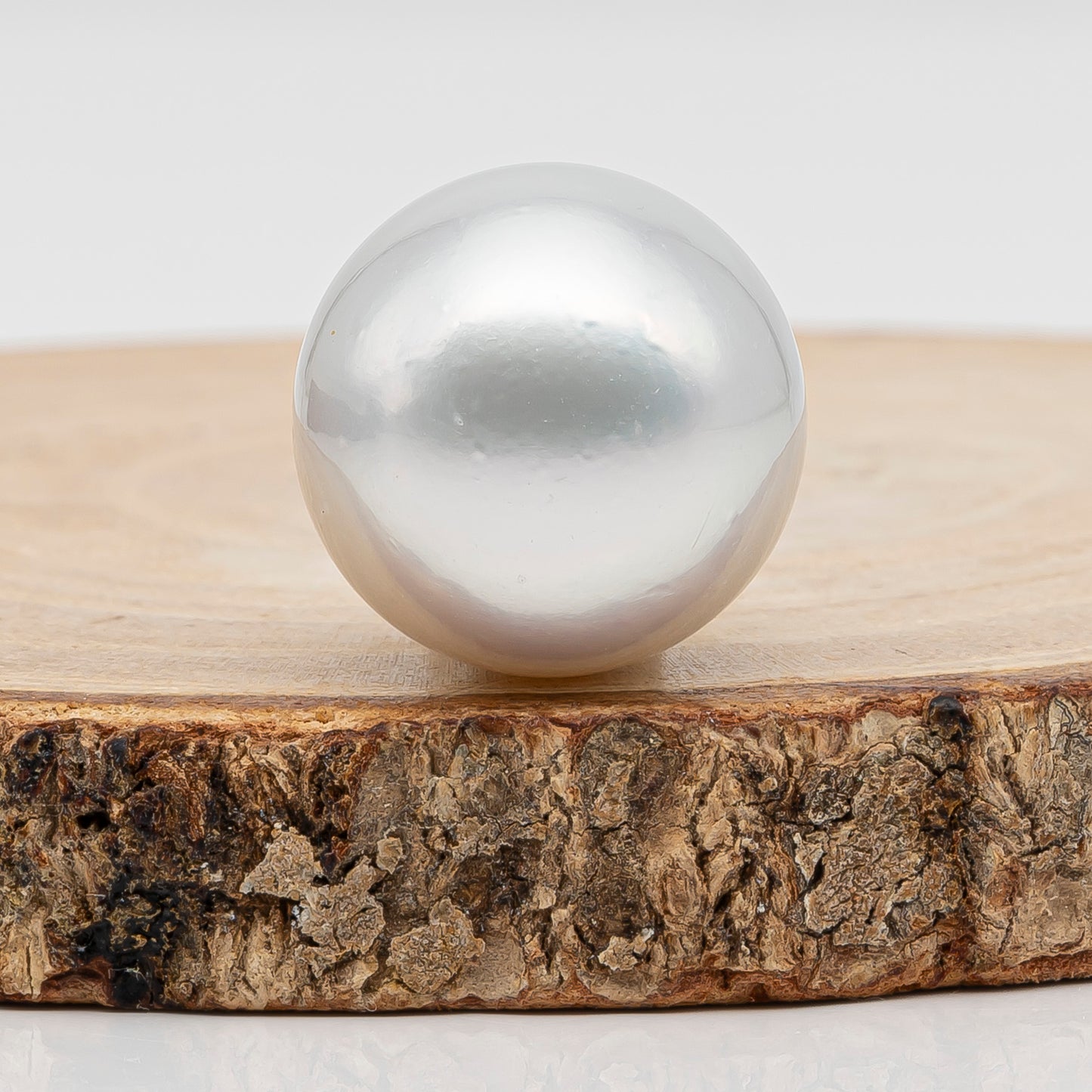 17.2mm Australian White South Sea Pearl, Round Undrilled Loose Pearl, High Luster, Rare Large Size, Jewelry Making, SKU # 3353WS