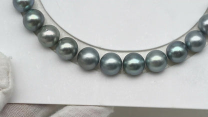 9, 10 or 11mm Tahitian Pearl in Full Strand (No Hole), Natural Colors with High Luster, for Jewelry Making, SKU # 3104TH