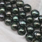 8-9mm Tahitian Pearl in Full Strand with All Natural Color with High Luster for Jewelry Making, SKU# 2291TH