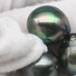 13-14mm Tahitian Pearl in Gorgeous High Luster and Natural Color, Single Piece Undrilled for Making Jewelry, SKU #2430TH