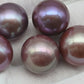 16-18mm XL Edison Pearl Round Natural Lavender Colors with High Luster, Undrilled, Half Drilled, Full Drilled, or Larger Hole, SKU # 1768EP