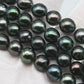 8-9mm Tahitian Pearl in Full Strand with All Natural Color with High Luster for Jewelry Making, SKU# 2248TH