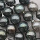 8-11mm Tahitian Pearl in Full Strand with All Natural Color with High Luster for Jewelry Making, SKU# 2069TH