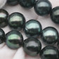 9-10mm Multicolor Round Tahitian Pearl Bead with High Luster, In Full Strand for Jewelry Making, SKU # 2063TH