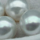 13-14mm  Near Round South Sea Pearl with Amazing Luster and Natural White Color No Blemish, Loose Single Pice Undrilled, SKU # 1970SS