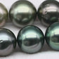 12-13mm Tahitian Pearl Round with High Luster and Natural Color with Blemishes, Loose Single Piece Undrilled, SKU # 1974TH