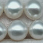 10-11mm  Near Round South Sea Pearl with Amazing Luster and Natural White Color, Loose Single Pice Undrilled, SKU # 1959SS