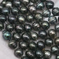 9-10mm Tahitian Pearl in Full Strand with All Natural Color with High Luster for Jewelry Making, SKU# 2263TH