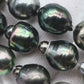 11-12mm Round Tahitian Pearl in Full Strand with Natural Color and High Luster, For Jewelry Making with Blemishes, SKU # 1845TH