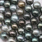 10-11mm Multicolor Tahitian Pearl Bead with High Luster, In Full Strand with Blemishes for Making, SKU # 2273TH