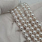 6-7mm Rice Freshwater Pearl in Full Strand, White Color with Nice Luster for Beading, SKU # 2433FW