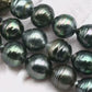 10-11mm Tahitian Pearl in Full Strand with All Natural Color with High Luster for Jewelry Making, SKU# 1865TH