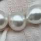 11-12mm South Sea Pearl Drops in Natural White Color and High Luster with Minor Blemish, Loose Single Piece Undrilled, SKU # 1678SS