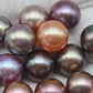 10-11mm Round Edison Pearl with Intensive High Luster and All Natural Colors, Rare Finding for Beading or Jewelry Making, SKU # 1765EP