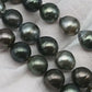 10-11mm Tahitian Pearl Drop in Full Strand with All Natural Color with High Luster for Jewelry Making, SKU# 2284TH