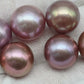 15-16mm XL Edison Pearl Round Natural Color Pink Metallic and High Luster, Undrilled, Half Drilled, Full Drilled, or Large Hole, SKU# 1767EP