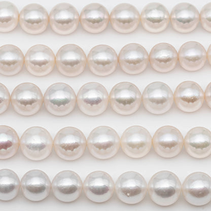 10-12mm Edison Pearl Strand White Color