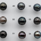 10-11mm Tahitian Pearl Loose Near Round with Luster and Blemish, Predrilled Hole, SKU # 1393TH