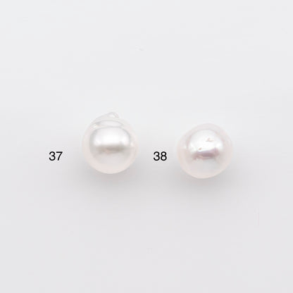 9-10mm White South Sea Pearl Drop Shape, Loose Undrilled Natural Color, SKU # 2940TH