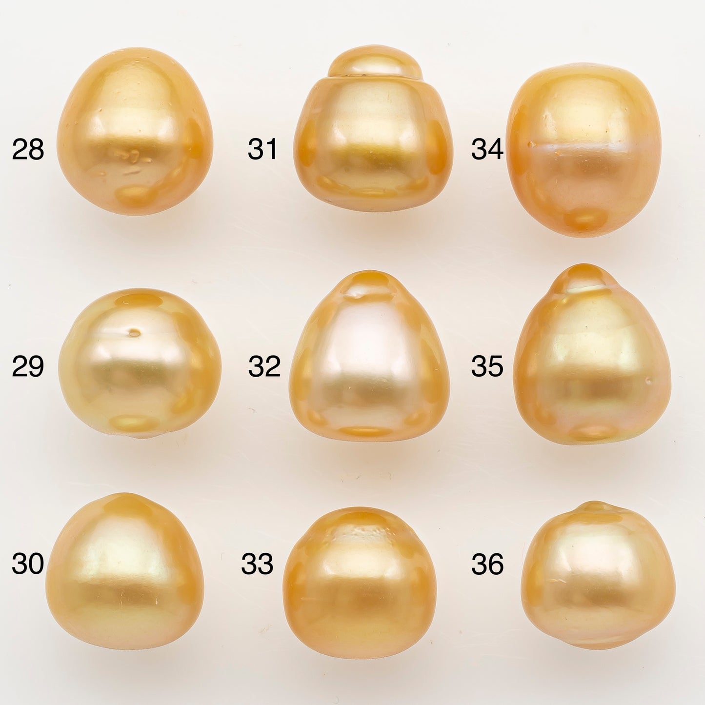 12-13mm South Sea Pearl in Natural Color with High Luster, Button Loose Pearl, Undrilled for Jewelry Making, SKU # 3197GS