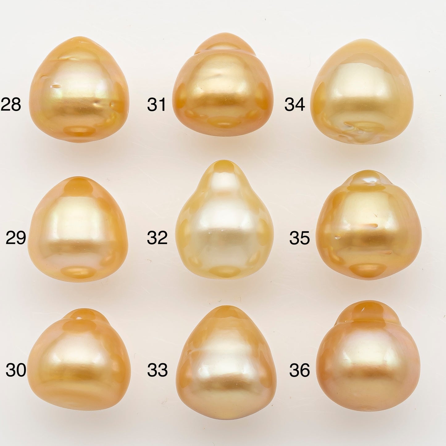 12-13mm South Sea Pearl in Natural Color with High Luster, Button Loose Pearl, Undrilled for Jewelry Making, SKU # 3198GS