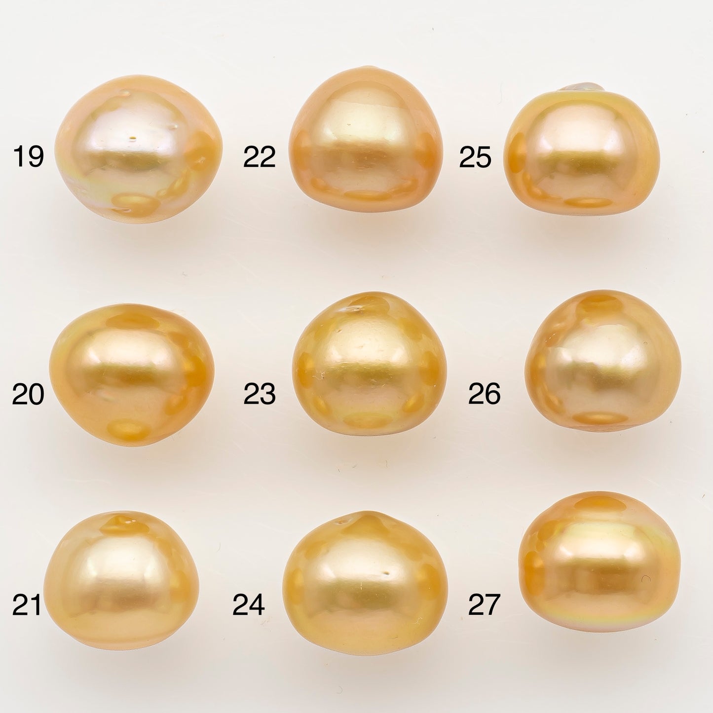 12-13mm South Sea Pearl in Natural Color with High Luster, Loose Pearl, Undrilled for Jewelry Making, SKU # 3200GS