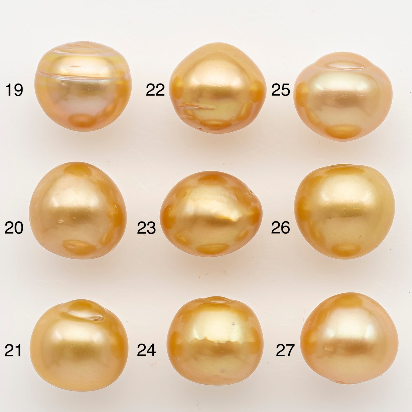 13-14mm South Sea Pearl in Natural Color with High Luster, Loose Pearl, Undrilled for Jewelry Making, SKU # 3202GS