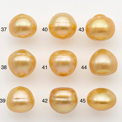 13-14mm South Sea Pearl in Natural Color with High Luster, Loose Pearl, Undrilled for Jewelry Making, SKU # 3202GS