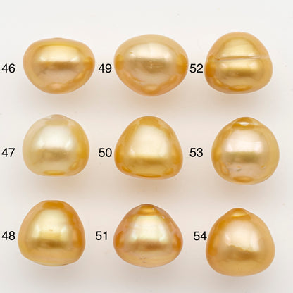 13-14mm South Sea Pearl in Natural Color with High Luster, Loose Pearl, Undrilled for Jewelry Making, SKU # 3202GS