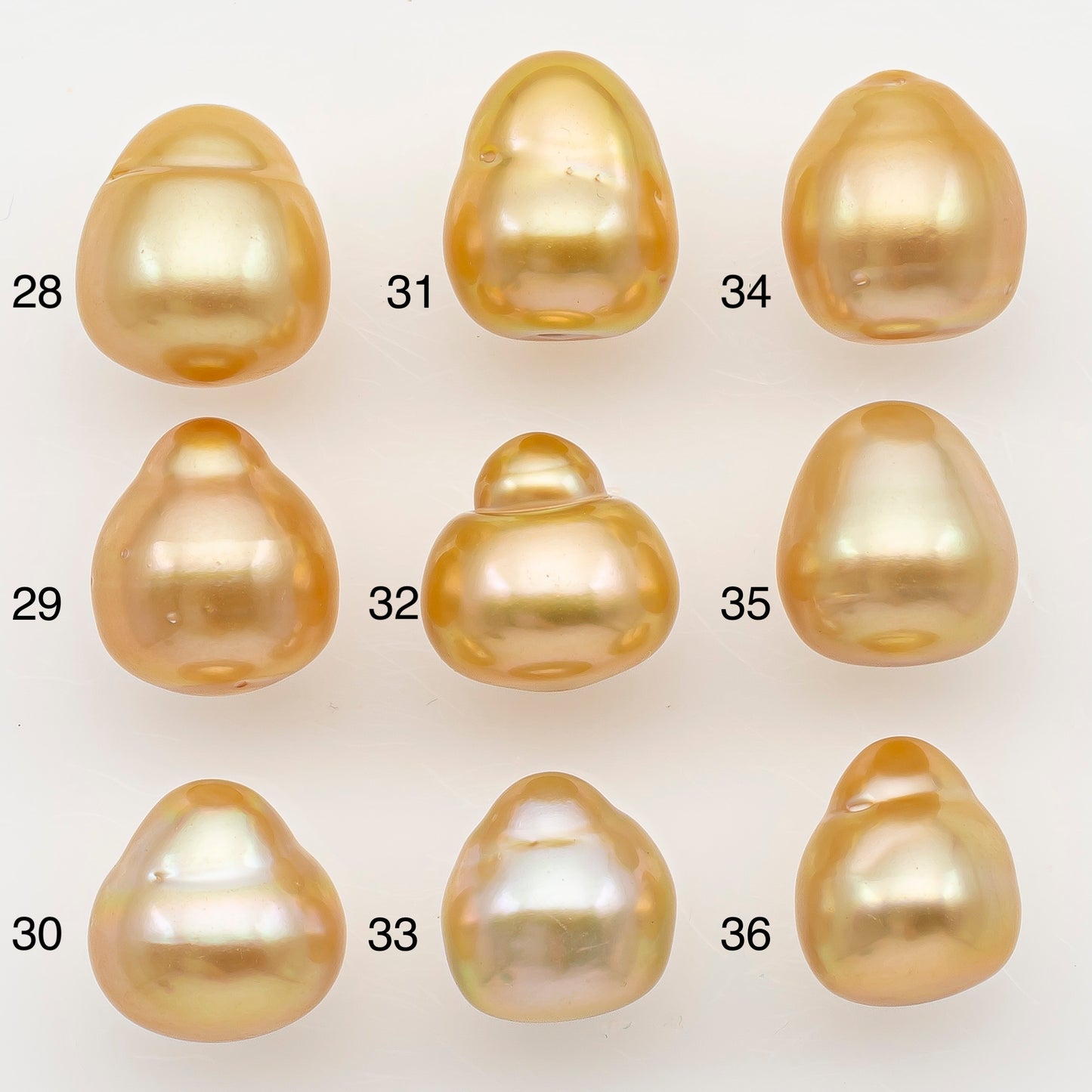 11-12mm South Sea Pearl in Natural Color with High Luster, Button Loose Pearl, Undrilled for Jewelry Making, SKU # 3203GS