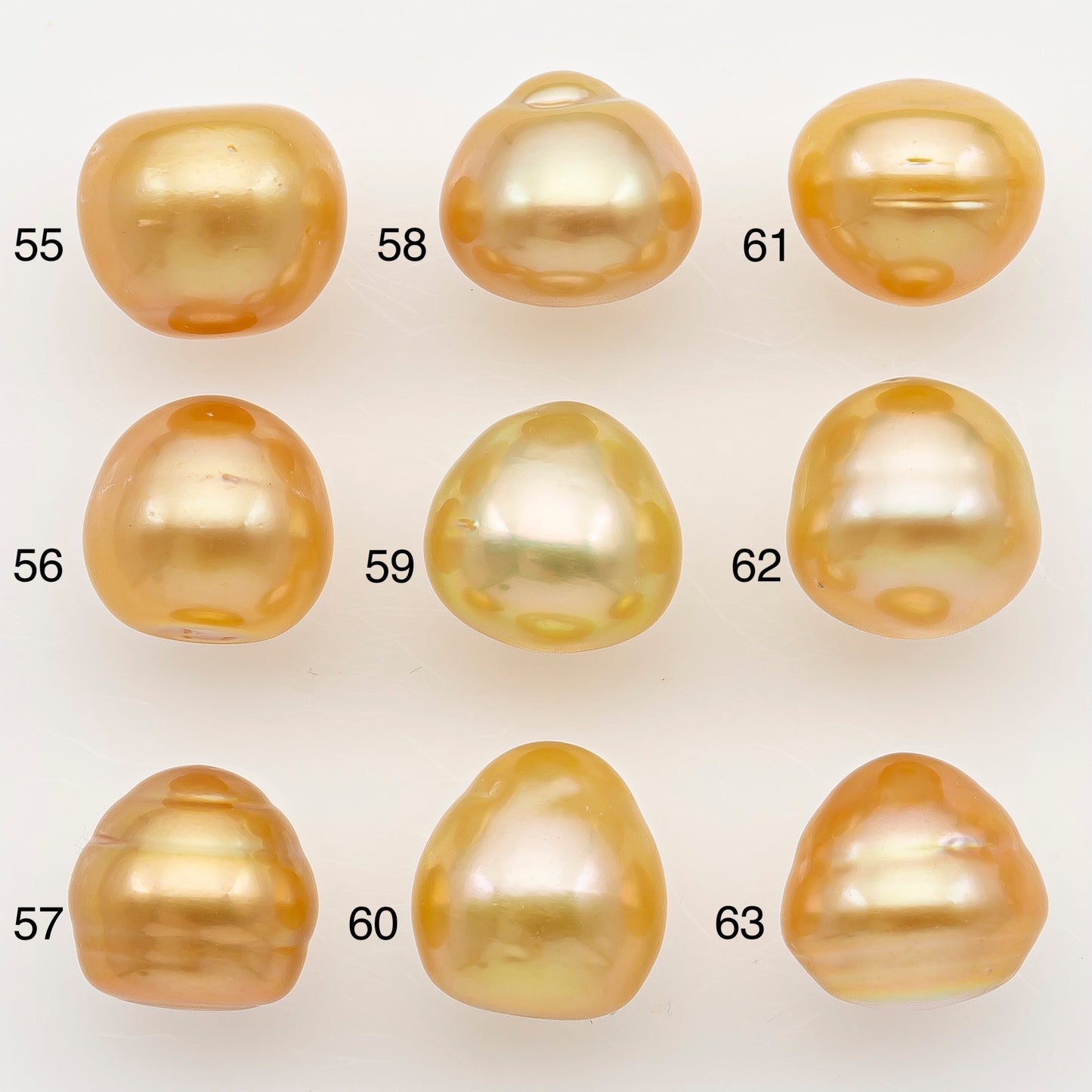 11-12mm South Sea Pearl in Natural Color with High Luster, Button Loose Pearl, Undrilled for Jewelry Making, SKU # 3203GS