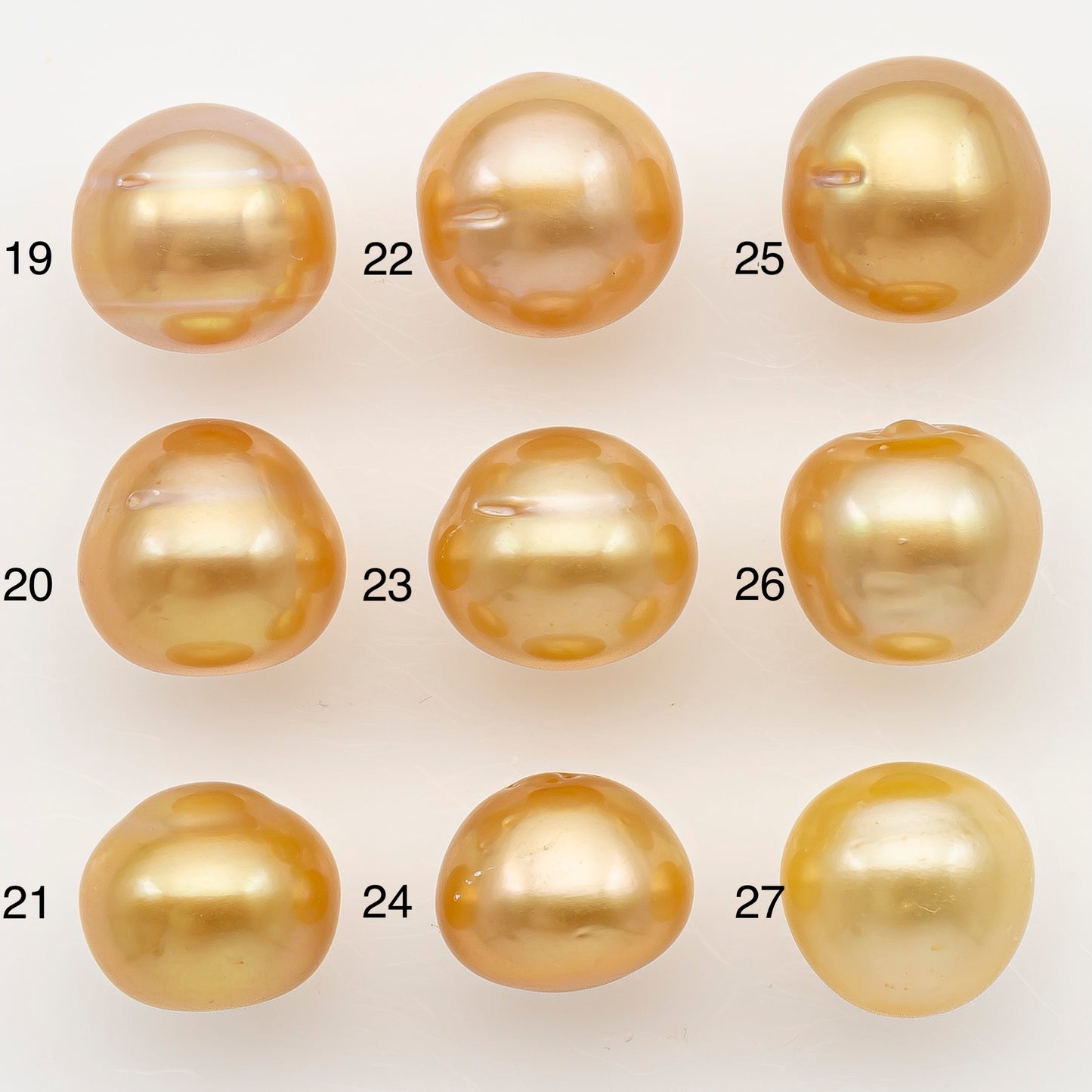 11-12mm South Sea Pearl in Natural Color with High Luster, Button Loose Pearl, Undrilled for Jewelry Making, SKU # 3204GS