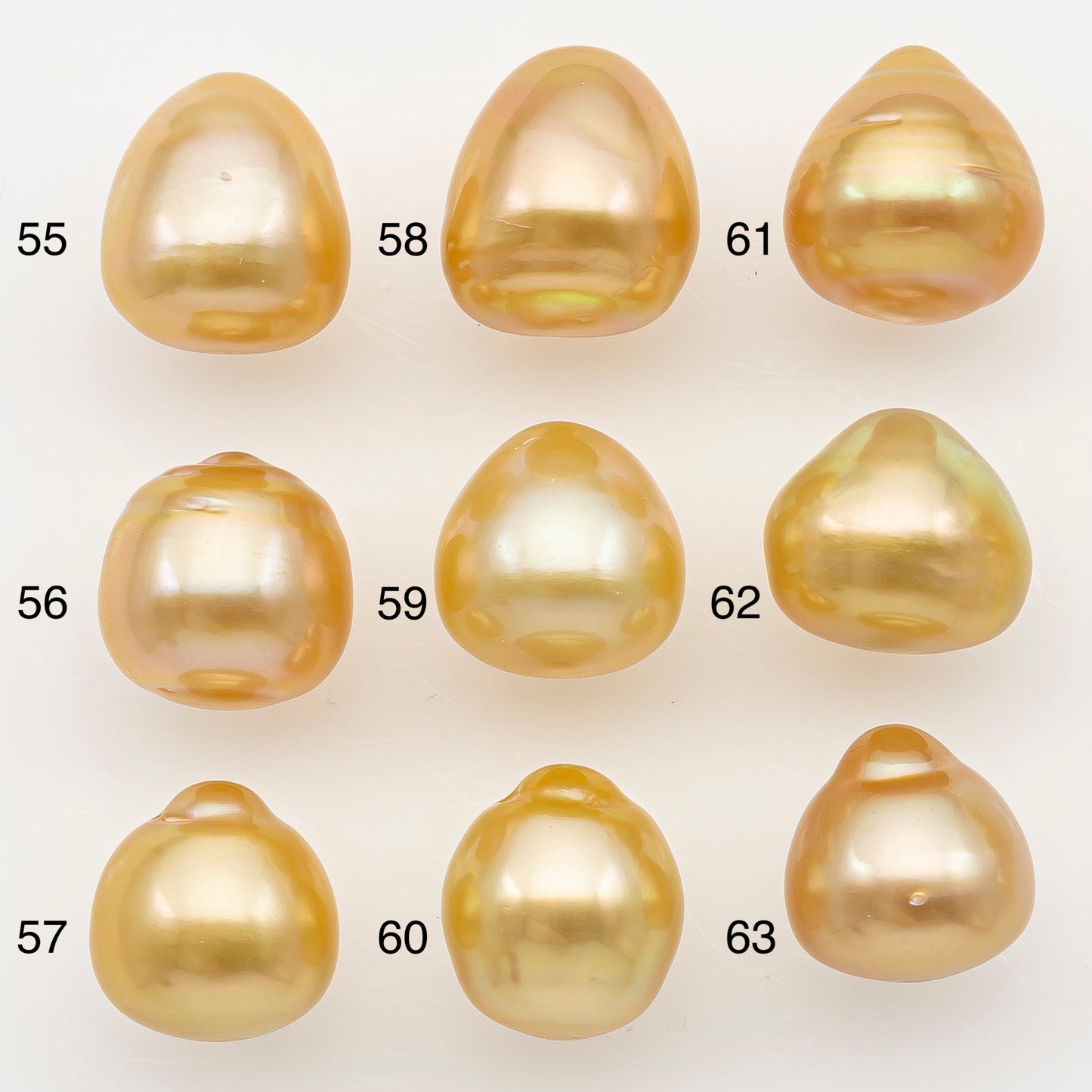 11-12mm South Sea Pearl in Natural Color with High Luster, Button Loose Pearl, Undrilled for Jewelry Making, SKU # 3204GS