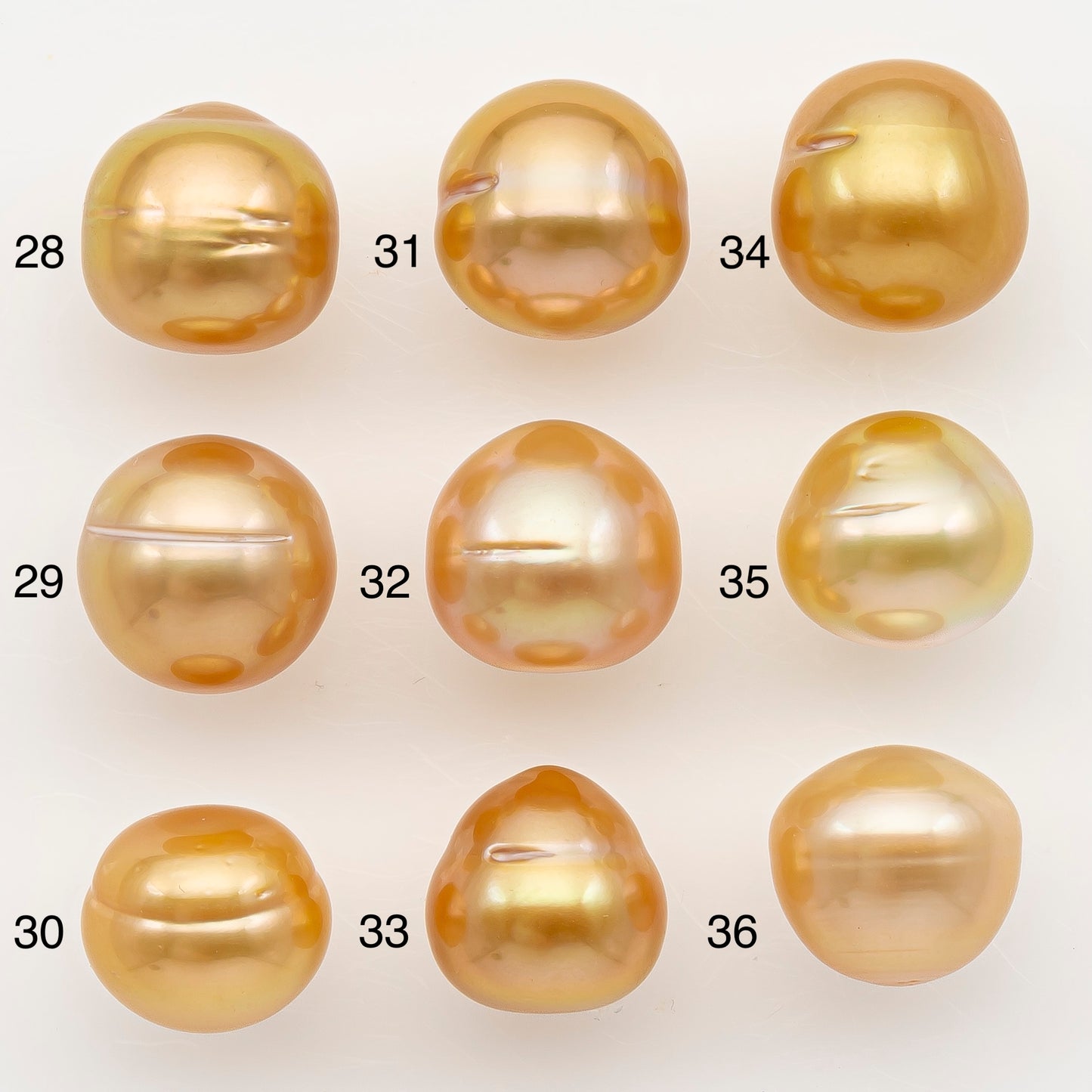 11-12mm South Sea Pearl in Natural Color with High Luster, Button Loose Pearl, Undrilled for Jewelry Making, SKU # 3205GS