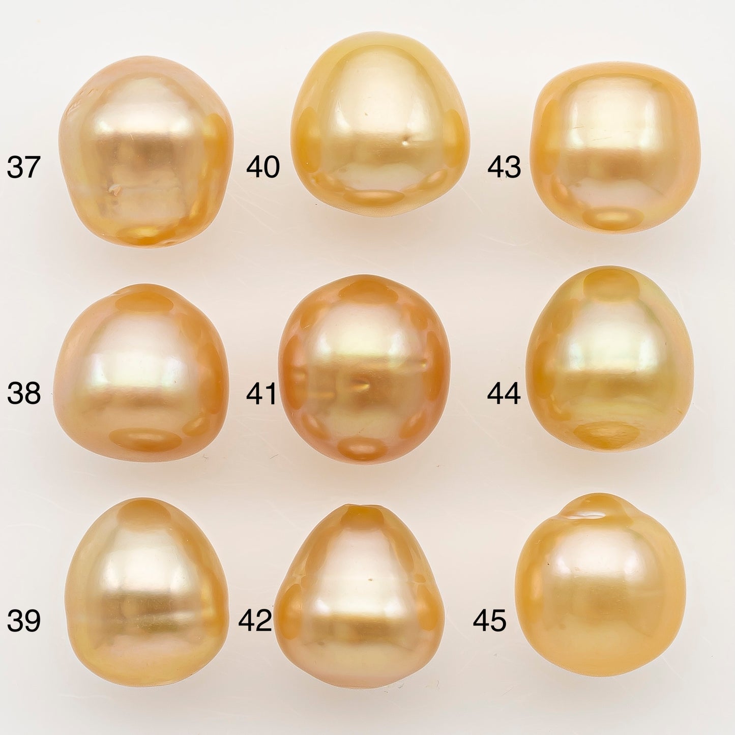 11-12mm South Sea Pearl in Natural Color with High Luster, Button Loose Pearl, Undrilled for Jewelry Making, SKU # 3205GS