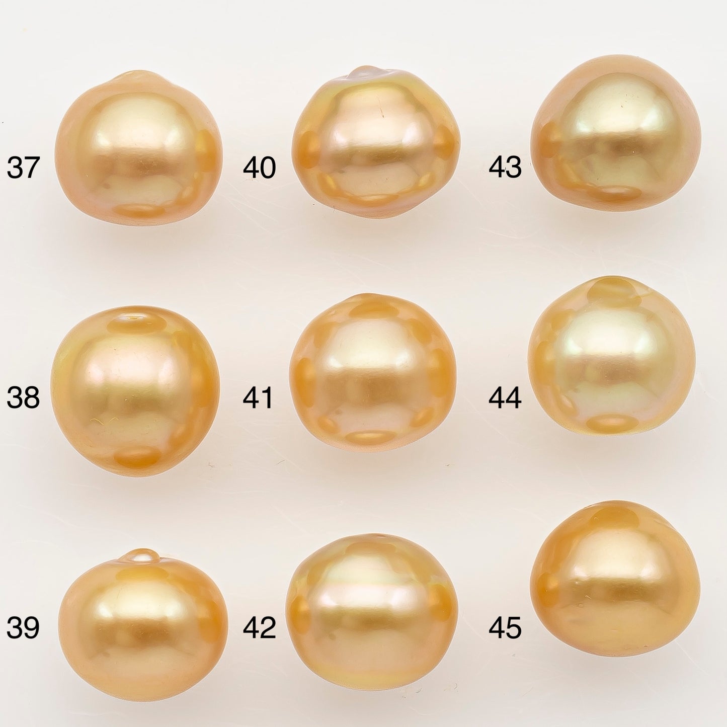 11-12mm South Sea Pearl in Natural Color with High Luster, Loose Pearl, Undrilled for Jewelry Making, SKU # 3206GS