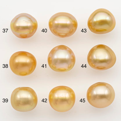 11-12mm South Sea Pearl in Natural Color with High Luster, Loose Pearl, Undrilled for Jewelry Making, SKU # 3207GS