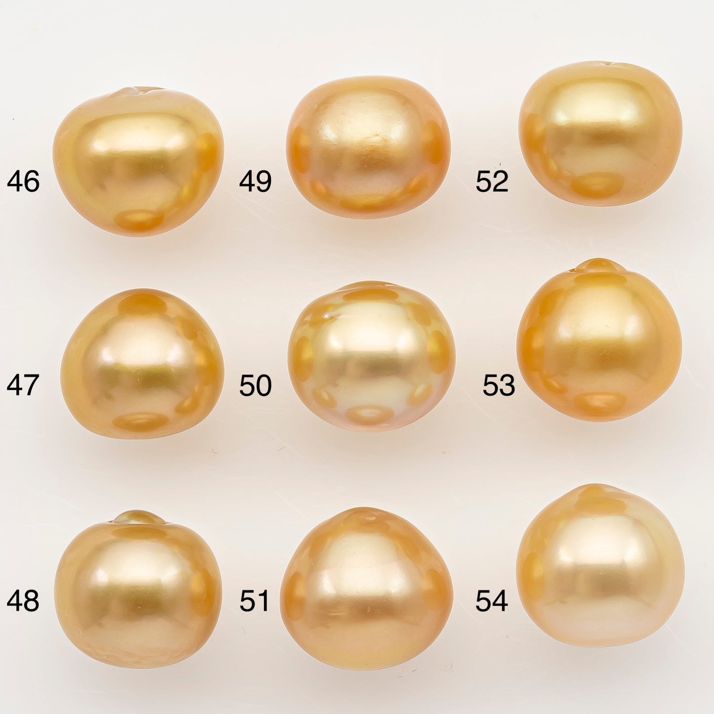 11-12mm South Sea Pearl in Natural Color with High Luster, Loose Pearl, Undrilled for Jewelry Making, SKU # 3207GS
