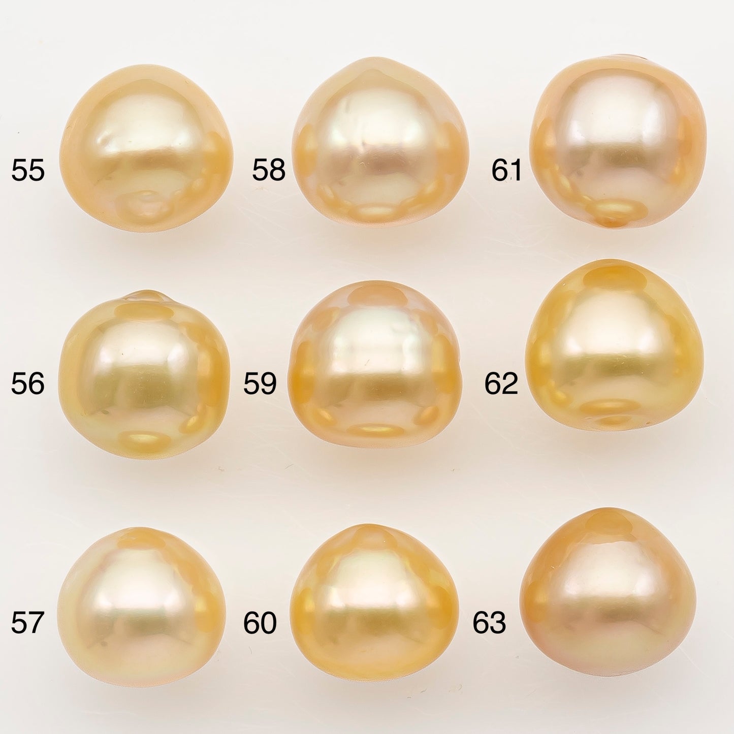 11-12mm South Sea Pearl in Natural Color with High Luster, Loose Pearl, Undrilled for Jewelry Making, SKU # 3207GS