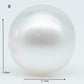 11-12mm Near Round South Sea Pearl with Amazing Luster and Natural White Color No Blemish, Loose Single Pice Undrilled, SKU # 1960SS