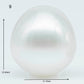 11-12mm Near Round South Sea Pearl with Amazing Luster and Natural White Color No Blemish, Loose Single Pice Undrilled, SKU # 1960SS