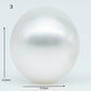 12-13mm  Near Round South Sea Pearl with Amazing Luster and Natural White Color No Blemish, Loose Single Pice Undrilled, SKU # 1967SS