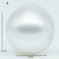 12-13mm  Near Round South Sea Pearl with Amazing Luster and Natural White Color No Blemish, Loose Single Pice Undrilled, SKU # 1967SS