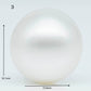 15-16mm Huge Size of South Sea Pearl Near Round in Natural White Colors and Beautiful Luster, Undrilled Single Piece, SKU # 1956SS