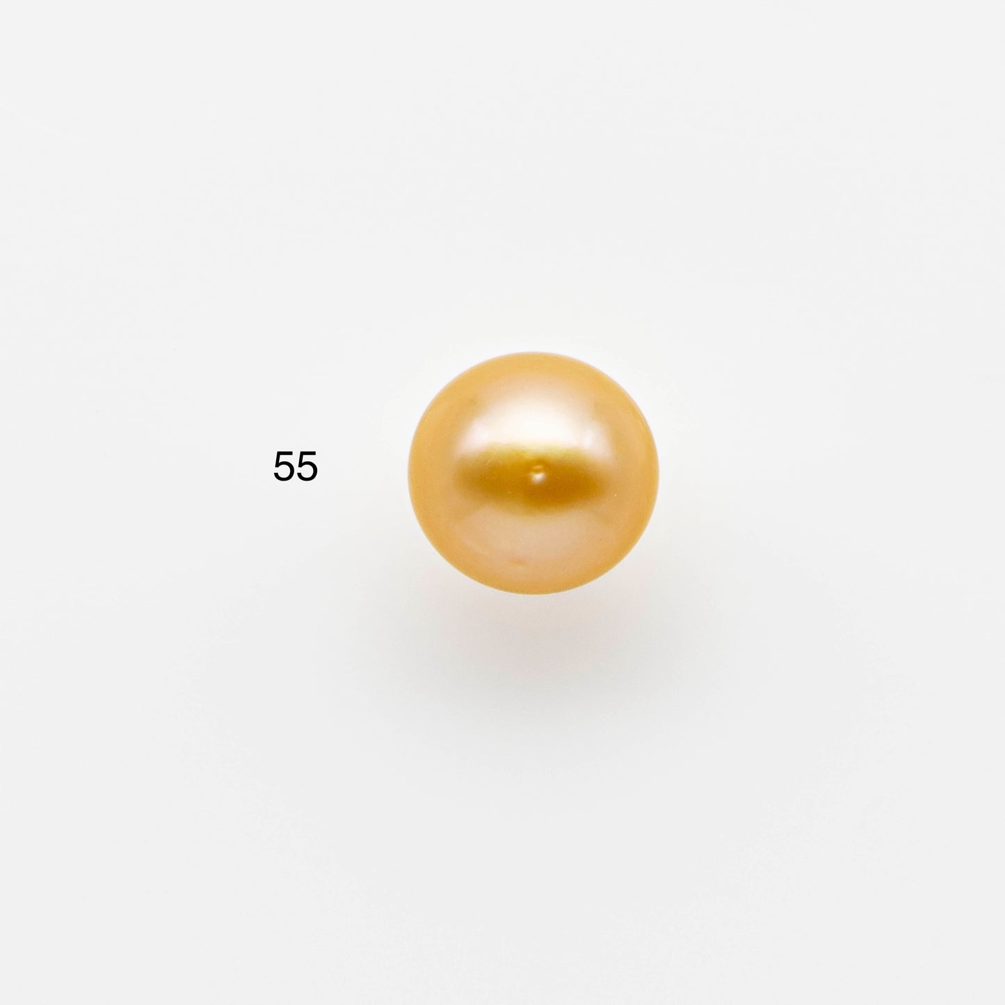 9-10mm South Sea Pearl, Gold Drop Single Piece Nondrilled with High Luster and Minor Blemishes for Jewelry Making, SKU # 1984GS