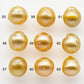 10-11mm South Sea Pearl, Gold Drop Single Piece Nondrilled with High Luster and Minor Blemishes for Jewelry Making, SKU # 1991GS