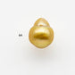 11-12mm Gold South Sea Pearl Drops Undrilled for Jewelry Making, Natural Gold Color Saltwater Pearl, SKU#1995GS