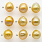 11-12mm South Sea Pearl, Gold Drop Single Piece Nondrilled with High Luster and Blemishes for Jewelry Making, SKU # 1997GS